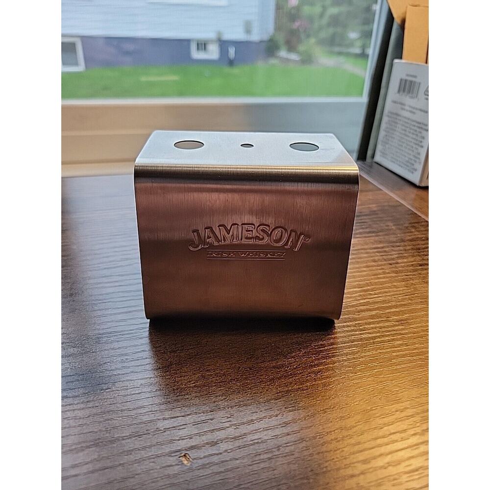 Jameson Irish Whiskey Stainless Steel 3 Piece Bar Utensil Stand ONLY